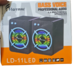 Haut-Parleur Compact Hotmai LD-11LED – Image 2