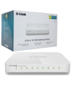 Switch D‑Link 8 ports